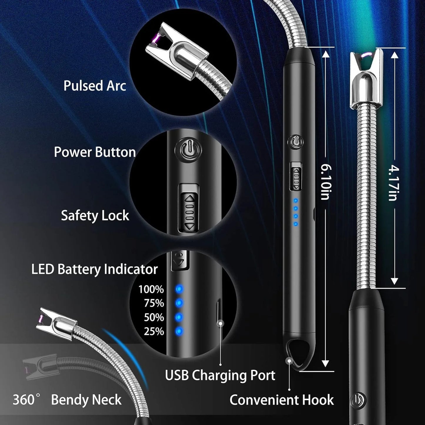 Litty | Rechargeable Multipurpose Electric Lighter