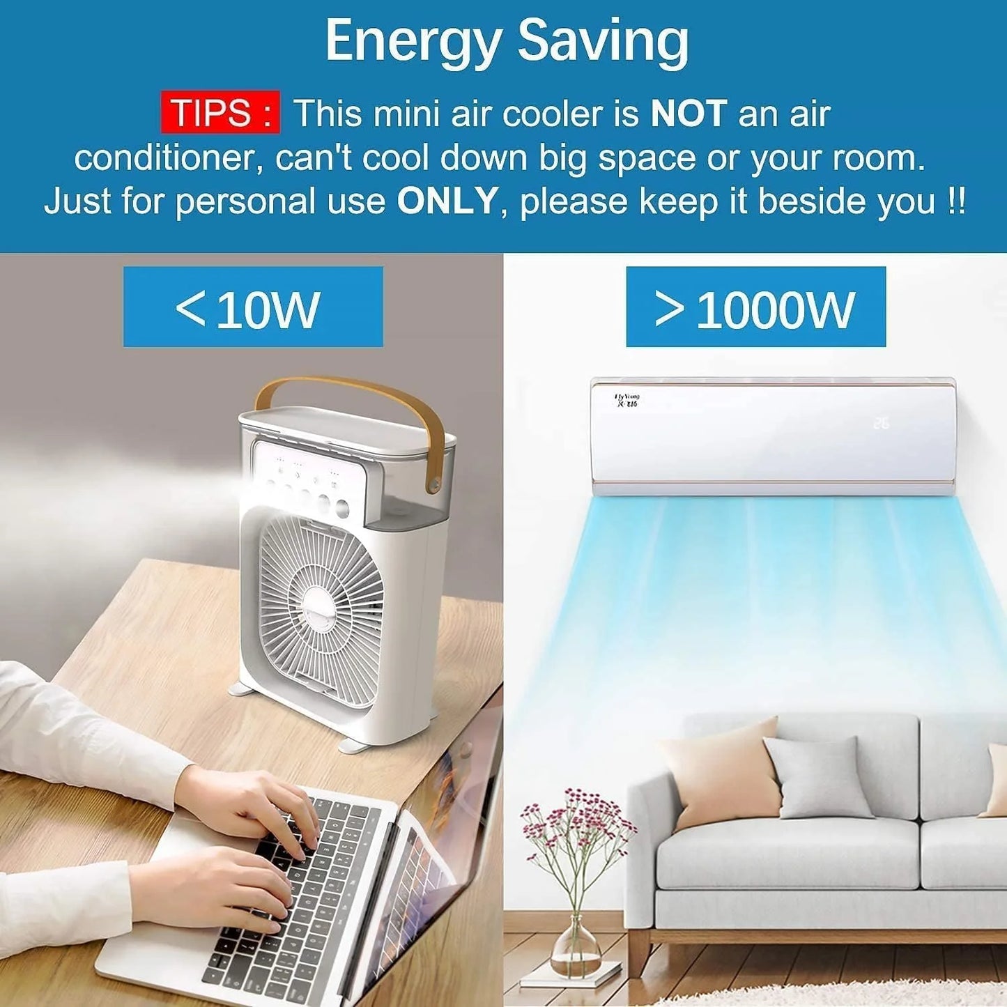 BreezOn™ | Portable Mini Air Cooler