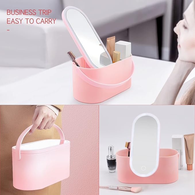 GlowTravel Makeup Organizer Box